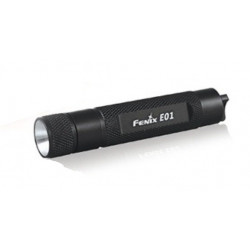 LED svítilna Fenix E01 černá
