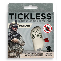 Odpuzovač klíšťat TickLess Military béžový