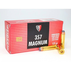 Střelivo .357 Mag. Fiocchi 125 grs SJSP (50 ks)