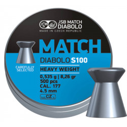 Diab. 4,5mm JSB Match S100 (500ks)